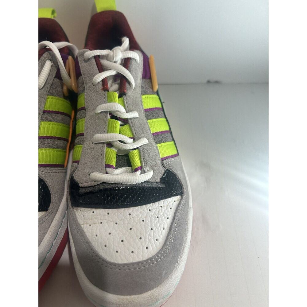 Size 7.5 -women’s adidas Forum Low x S.E.E.D. Multi 2021 Rare - Picture 11 of 16